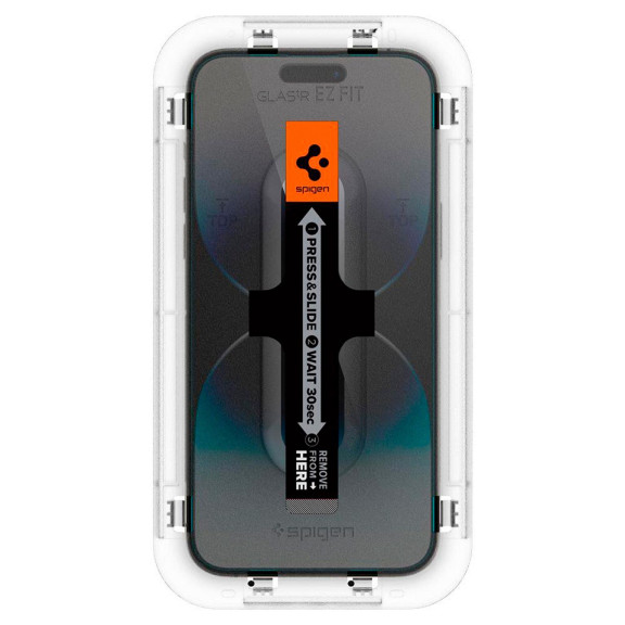 Spigen Glas.tR EZ Fit iPhone 14 Pro Panzerglas Easy-Fit – Weiteres Produktbild 4 Spigen Glas.tR EZ Fit iPhone 14 Pro Panzerglas Easy-Fit – Weiteres Produktbild 4