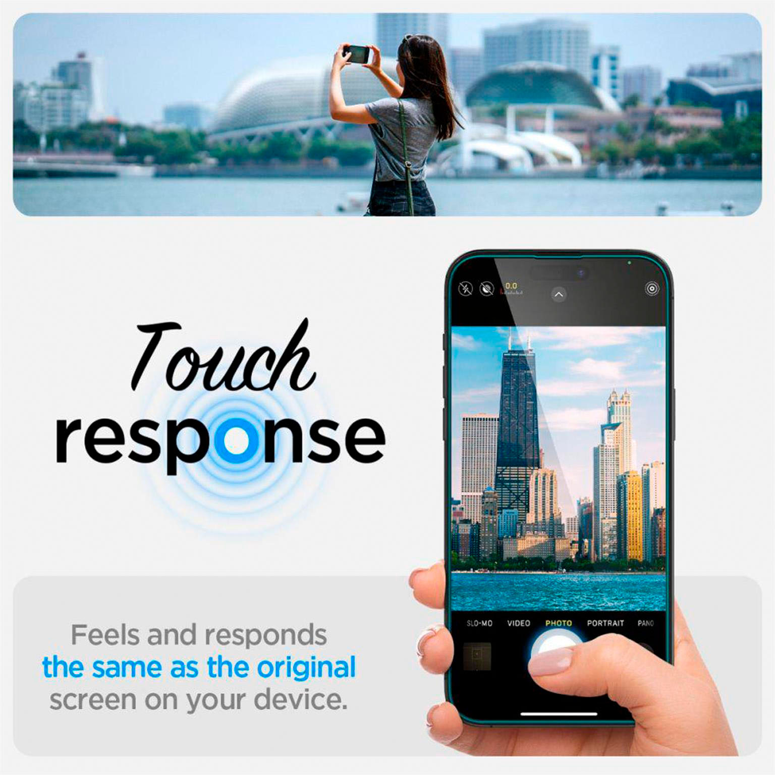 Spigen Glas.tR EZ Fit iPhone 14 Pro Max Panzerglas Easy-Fit – Weiteres Produktbild 6 Spigen Glas.tR EZ Fit iPhone 14 Pro Max Panzerglas Easy-Fit – Weiteres Produktbild 6