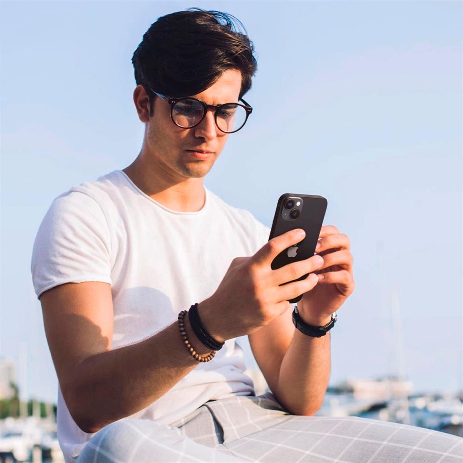 Spigen Glas.tR EZ Fit Optik Pro für iPhone 14 & iPhone 14 Plus – Hartglasabdeckung für Smartphone Kamera – Weiteres Produktbild 5
