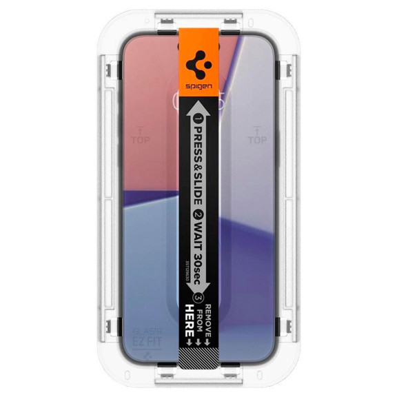 Spigen Glas.tR EZ Fit iPhone 15 Plus Panzerglas Easy-Fit – Weiteres Produktbild 3 Spigen Glas.tR EZ Fit iPhone 15 Plus Panzerglas Easy-Fit – Weiteres Produktbild 3