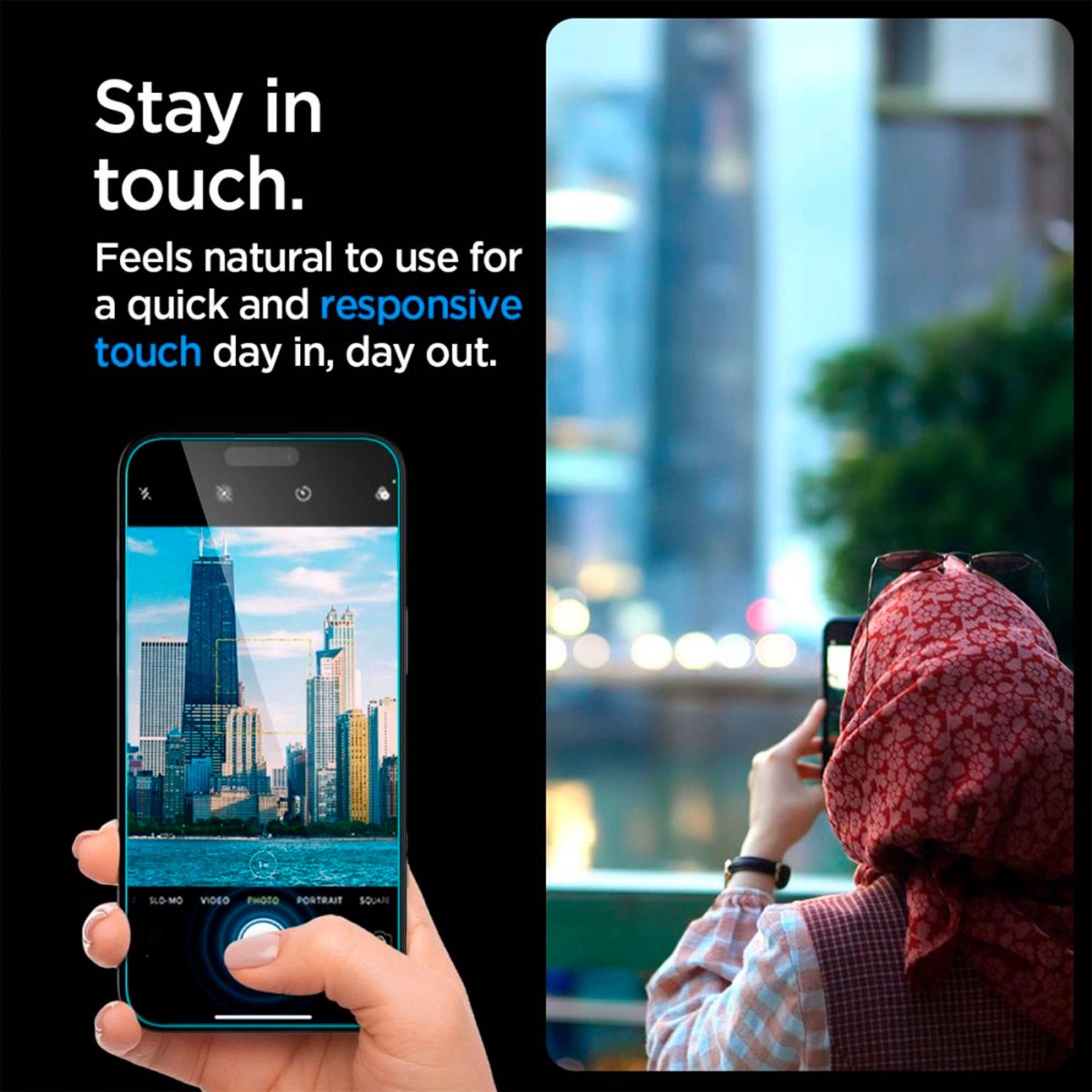 Spigen Glas.tR EZ Fit iPhone 15 Pro Max Panzerglas Easy-Fit – Weiteres Produktbild 7 Spigen Glas.tR EZ Fit iPhone 15 Pro Max Panzerglas Easy-Fit – Weiteres Produktbild 7