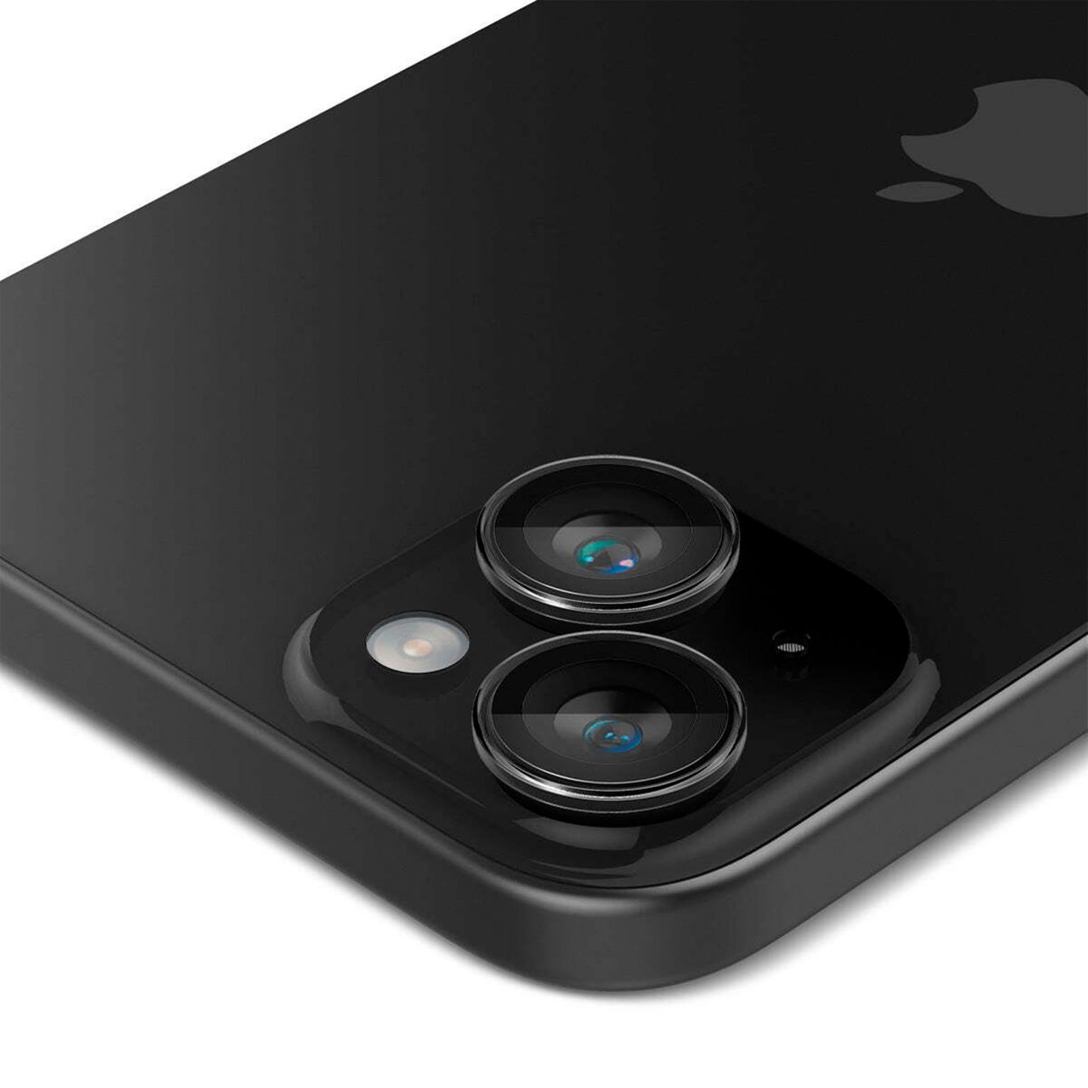 Spigen Glas.tR EZ Fit Optik Pro für iPhone 15 & iPhone 15 Plus – Hartglasabdeckung für Smartphone Kamera – Weiteres Produktbild 3 Spigen Glas.tR EZ Fit Optik Pro für iPhone 15 & iPhone 15 Plus – Hartglasabdeckung für Smartphone Kamera – Weiteres Produktbild 3