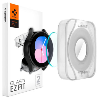 Spigen GLAS.tR EZ FIT – Displayschutz für Samsung Galaxy Watch 4/5 (40mm) aus gehärtetem Glas – transparent