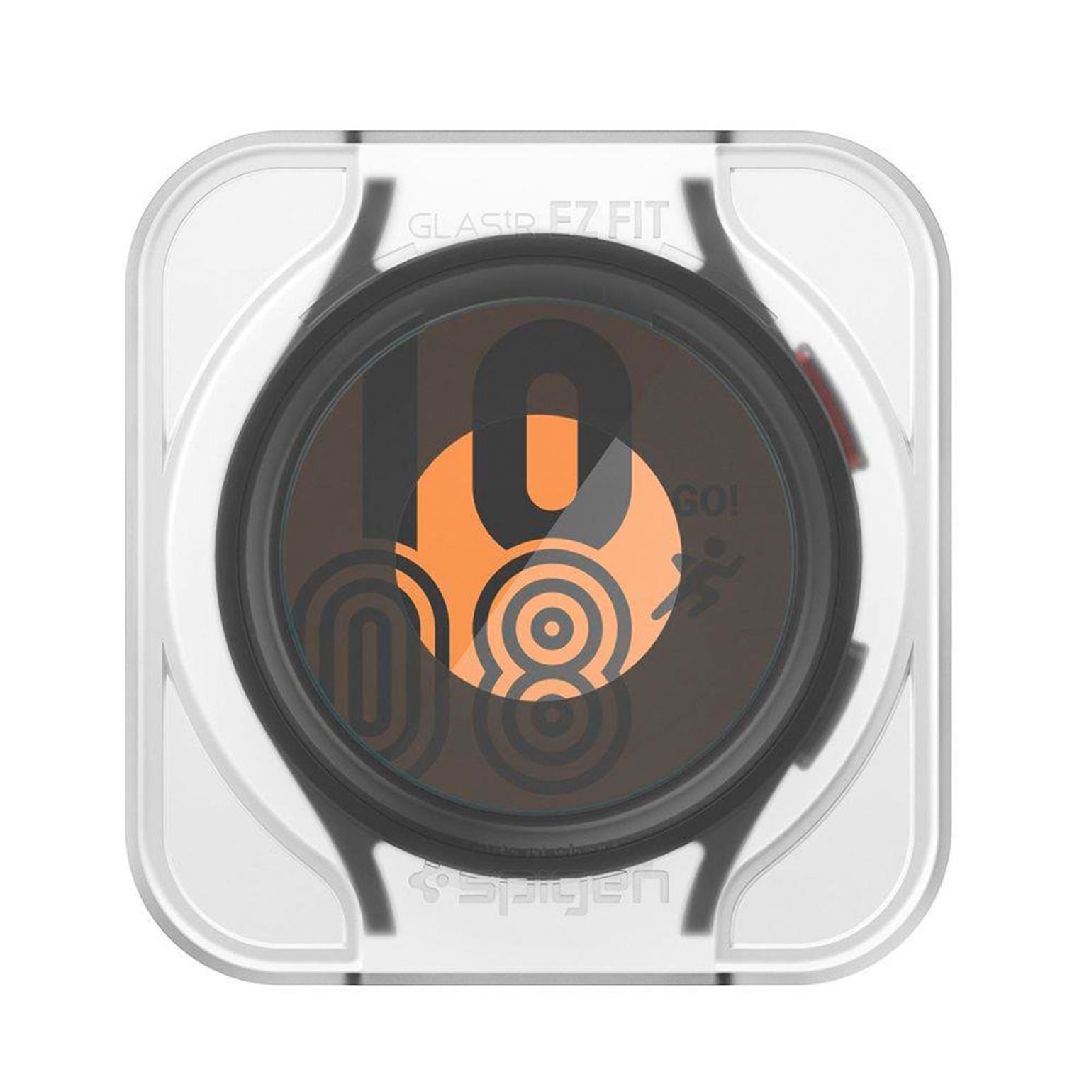 Spigen GLAS.tR EZ FIT – Displayschutz für Samsung Galaxy Watch5 Pro aus gehärtetem Glas, 2er Set – Weiteres Produktbild 5 Spigen GLAS.tR EZ FIT – Displayschutz für Samsung Galaxy Watch5 Pro aus gehärtetem Glas, 2er Set – Weiteres Produktbild 5