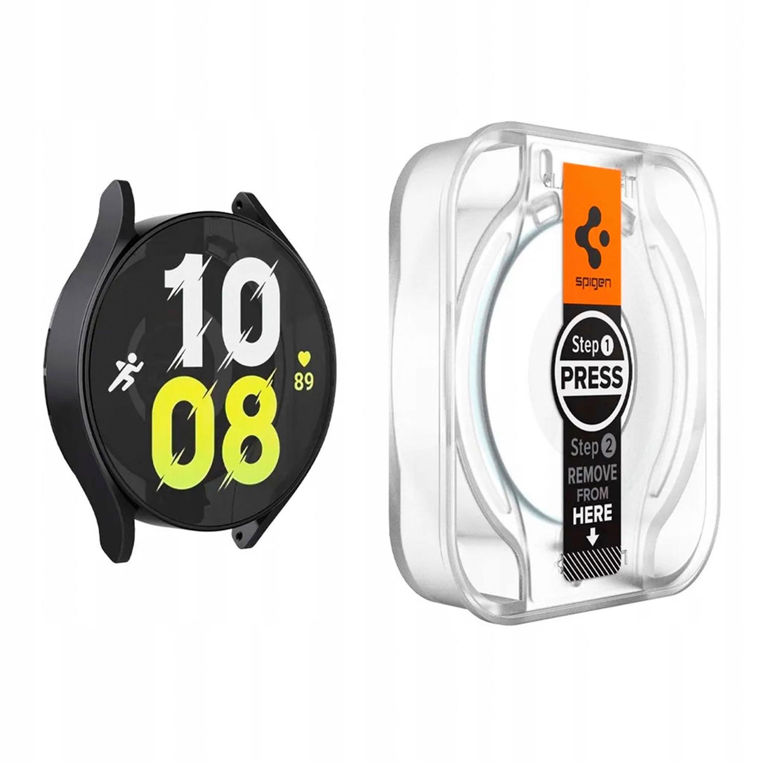Spigen GLAS.tR EZ FIT – Displayschutz für Samsung Galaxy Watch6 (44mm) aus gehärtetem Glas – Weiteres Produktbild 3 Spigen GLAS.tR EZ FIT – Displayschutz für Samsung Galaxy Watch6 (44mm) aus gehärtetem Glas – Weiteres Produktbild 3