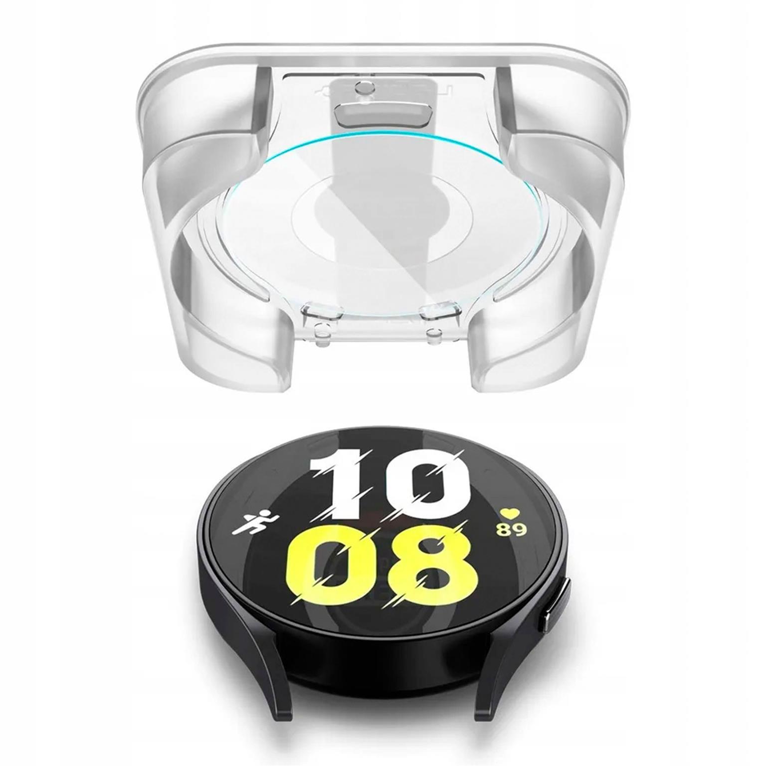 Spigen GLAS.tR EZ FIT – Displayschutz für Samsung Galaxy Watch6 (44mm) aus gehärtetem Glas – Weiteres Produktbild 3