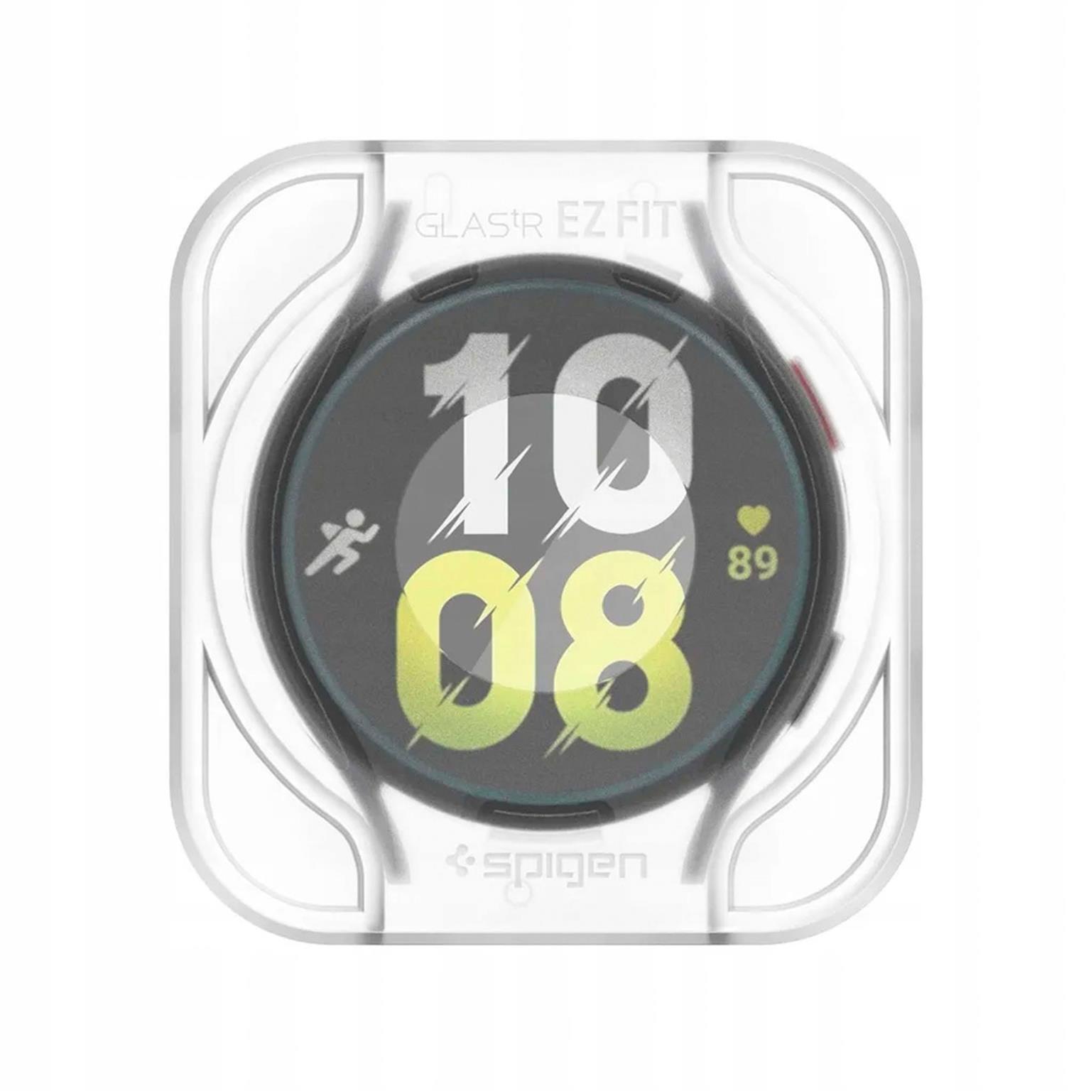 Spigen GLAS.tR EZ FIT – Displayschutz für Samsung Galaxy Watch6 (44mm) aus gehärtetem Glas – Weiteres Produktbild 4