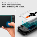 Spigen GLAS.tR EZ FIT Panzerglas für Steam Deck – 9H Schutzglas – Produktbild 5