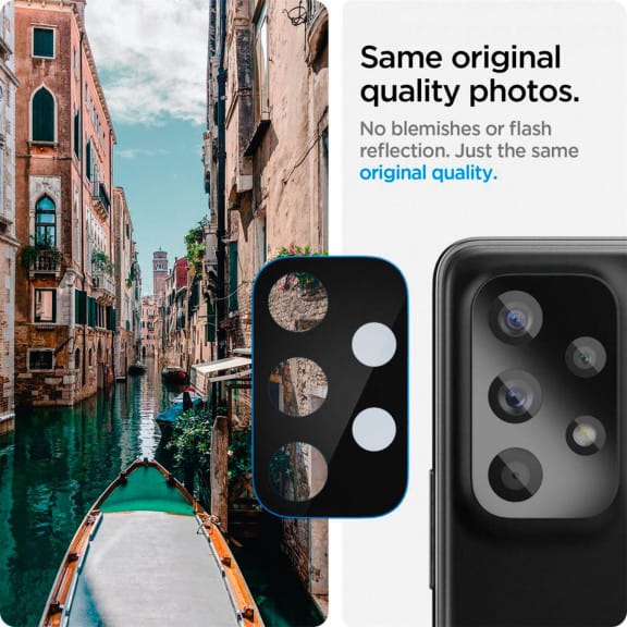 Spigen Glas.tR Optik für Samsung Galaxy A33 5G & A53 5G – 2x gehärtete Glas Folien für die Kamera – Weiteres Produktbild 2 Spigen Glas.tR Optik für Samsung Galaxy A33 5G & A53 5G – 2x gehärtete Glas Folien für die Kamera – Weiteres Produktbild 2