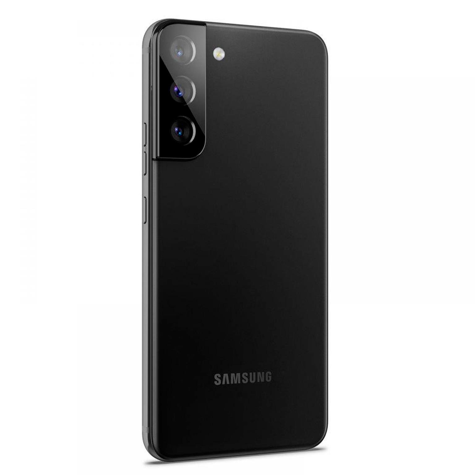 Spigen Glas.tR Optik für Samsung Galaxy S22 & S22 Plus – 2x gehärtete Glas Folien für die Kamera – Weiteres Produktbild 1