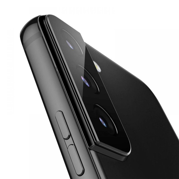 Spigen Glas.tR Optik für Samsung Galaxy S22 & S22 Plus – 2x gehärtete Glas Folien für die Kamera – Weiteres Produktbild 3