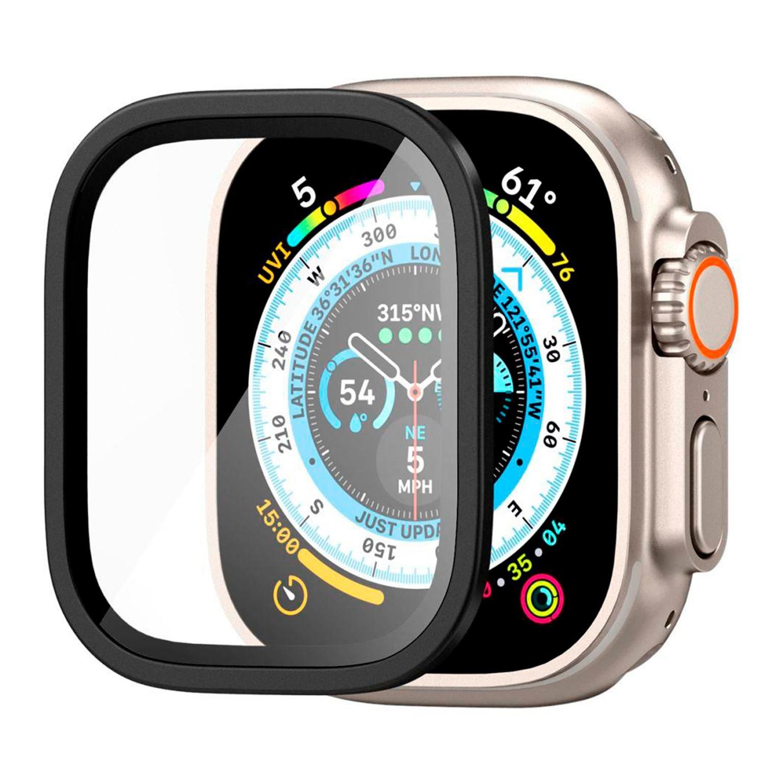 Spigen GLAS.tR Slim Pro – Displayschutz für Apple Watch Ultra 1 (49mm) aus gehärtetem Glas – Weiteres Produktbild 3 Spigen GLAS.tR Slim Pro – Displayschutz für Apple Watch Ultra 1 (49mm) aus gehärtetem Glas – Weiteres Produktbild 3