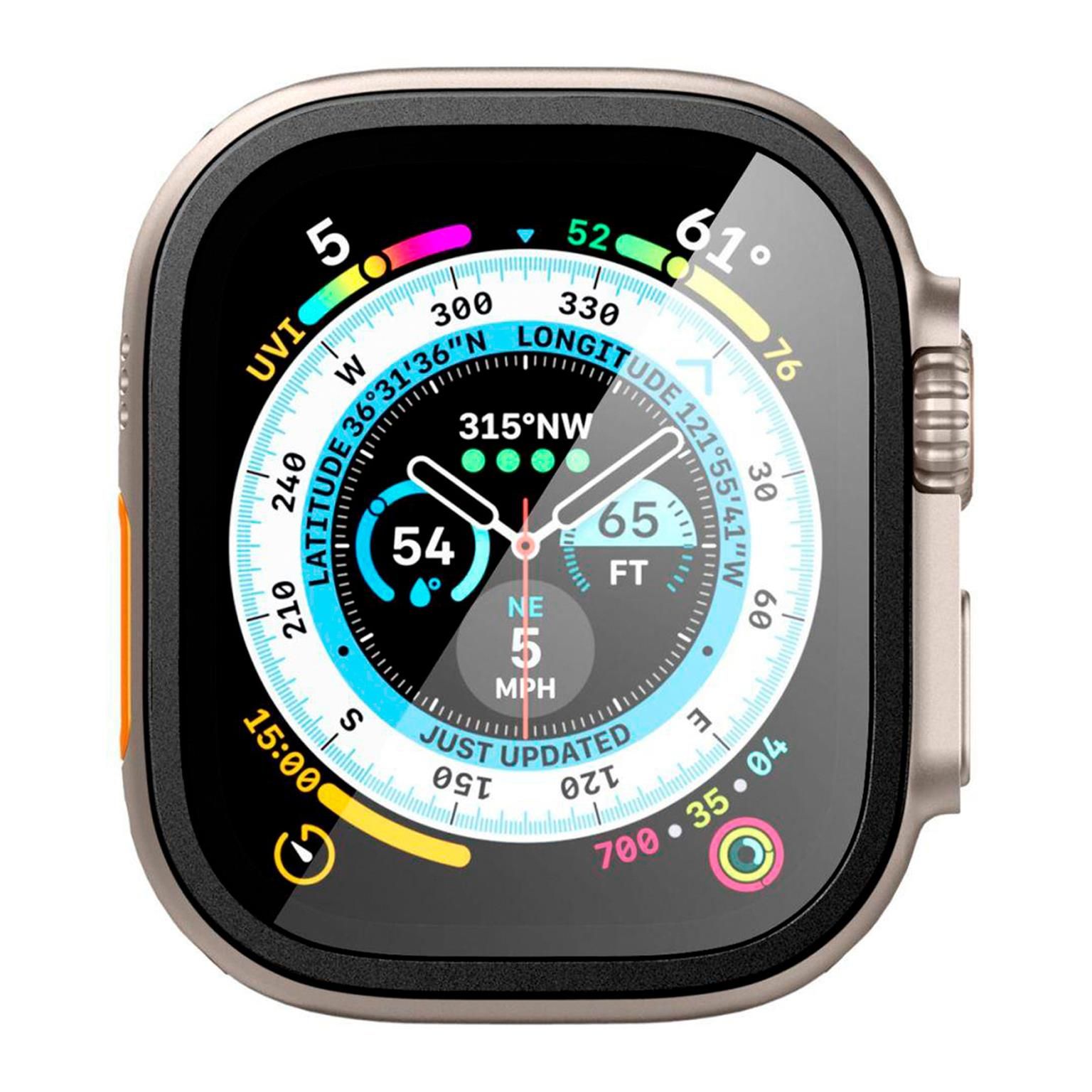 Spigen GLAS.tR Slim Pro – Displayschutz für Apple Watch Ultra 1 (49mm) aus gehärtetem Glas – Weiteres Produktbild 4 Spigen GLAS.tR Slim Pro – Displayschutz für Apple Watch Ultra 1 (49mm) aus gehärtetem Glas – Weiteres Produktbild 4