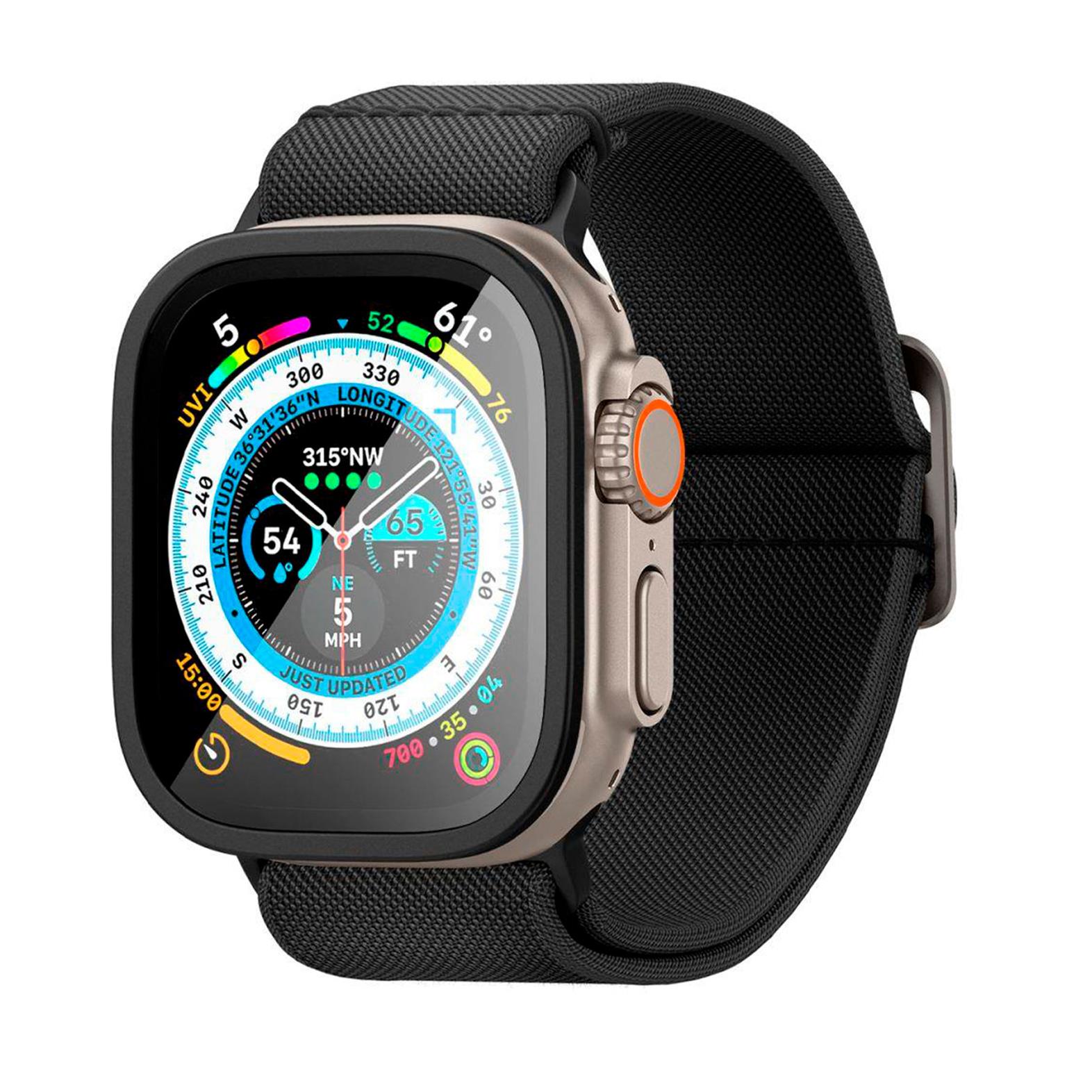 Spigen GLAS.tR Slim Pro – Displayschutz für Apple Watch Ultra 1 (49mm) aus gehärtetem Glas – Weiteres Produktbild 8