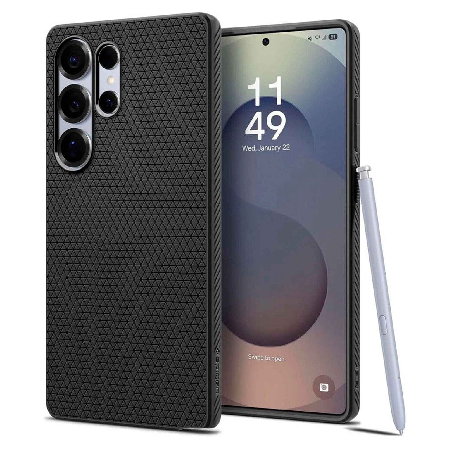 Spigen Liquid Air Case für Samsung Galaxy S25 Ultra – fingerabdruckresistente Hülle – undefined