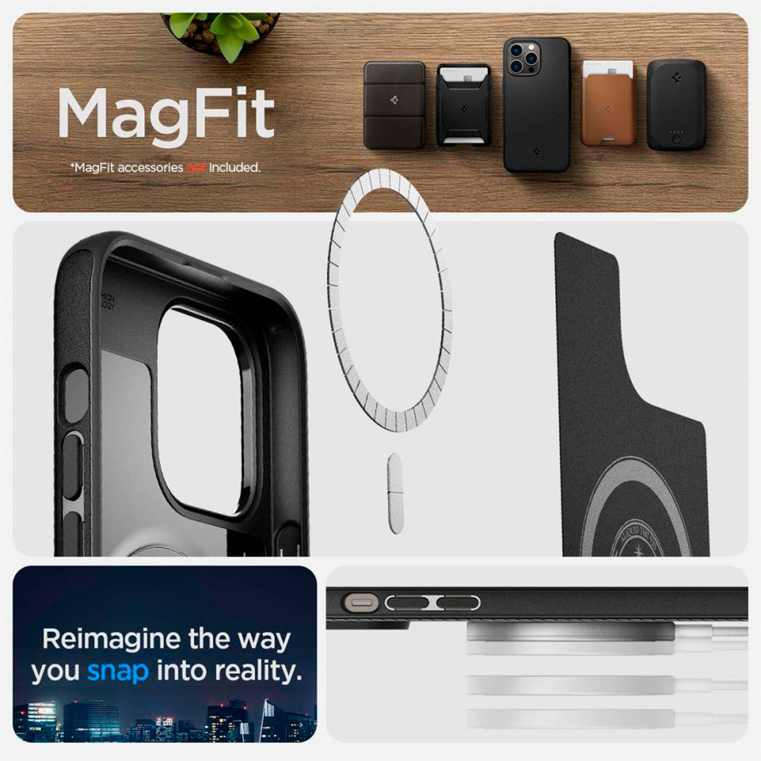 Spigen Mag Armor Case (MagFit) für iPhone 14 Pro Max – Bietet guten Schutz auf hohem Level – Weiteres Produktbild 8 Spigen Mag Armor Case (MagFit) für iPhone 14 Pro Max – Bietet guten Schutz auf hohem Level – Weiteres Produktbild 8