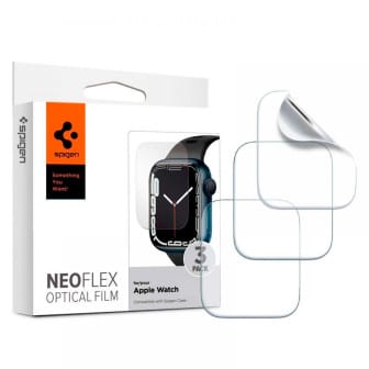 Spigen Neo Flex – Schutzfolie für Apple Watch 4/5/6/7/8/SE (44/45mm) – Displayschutzfolie 3er Pack – Transparent Spigen Neo Flex – Schutzfolie für Apple Watch 4/5/6/7/8/SE (44/45mm) – Displayschutzfolie 3er Pack – Transparent