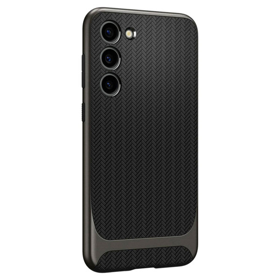 Spigen Neo Hybrid Case – Ergonomische Handyhülle für Samsung Galaxy S23 – Fischgrätendesign – Weiteres Produktbild 4