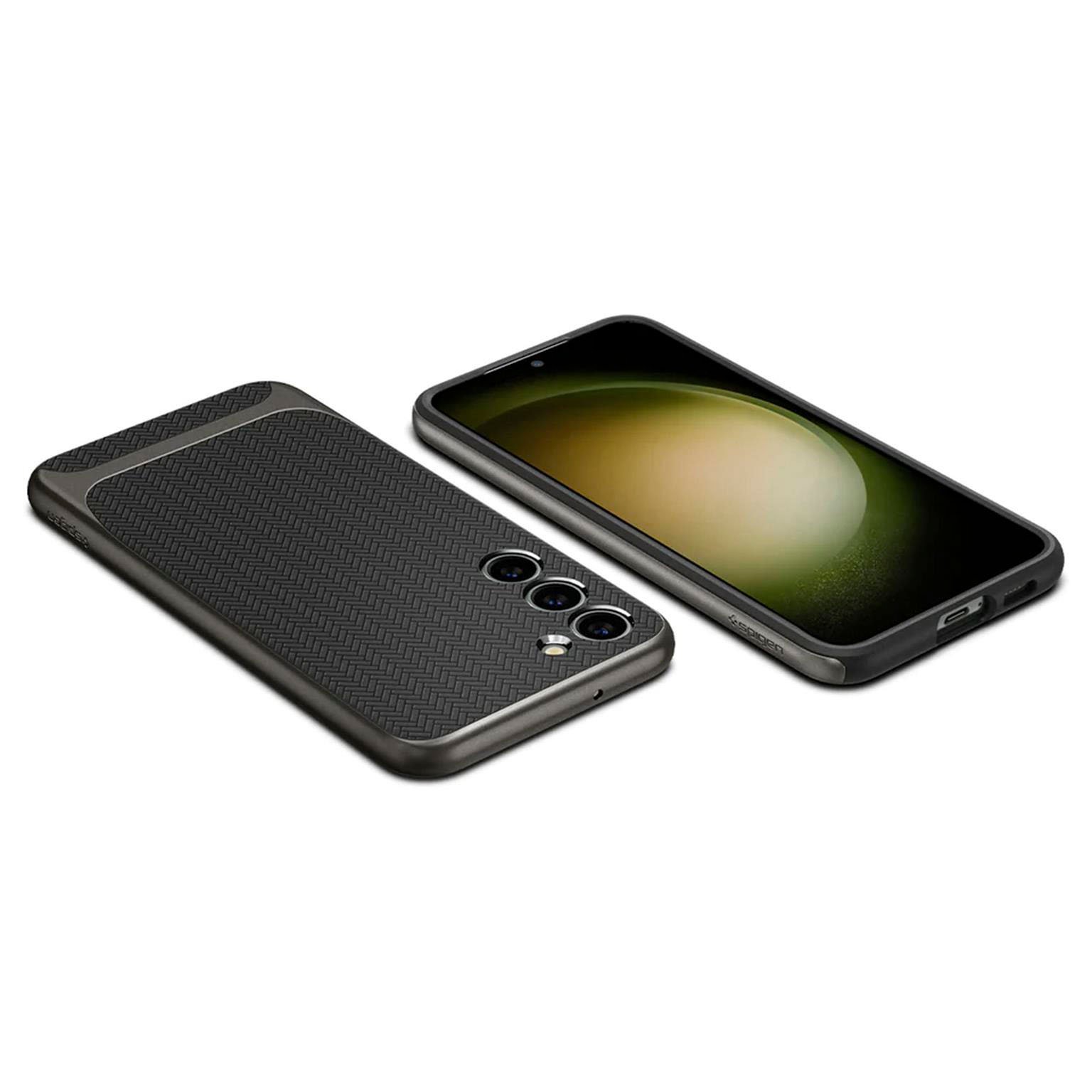 Spigen Neo Hybrid Case – Ergonomische Handyhülle für Samsung Galaxy S23 – Fischgrätendesign – Weiteres Produktbild 5 Spigen Neo Hybrid Case – Ergonomische Handyhülle für Samsung Galaxy S23 – Fischgrätendesign – Weiteres Produktbild 5