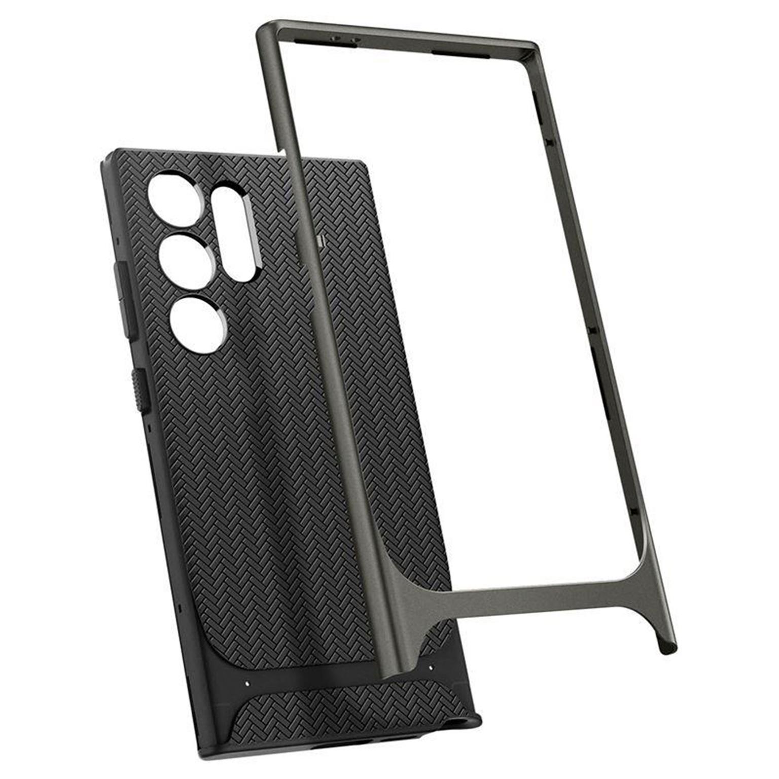 Spigen Neo Hybrid Case – Ergonomische Handyhülle für Samsung Galaxy S24 Ultra – Fischgrätendesign – Weiteres Produktbild 7 Spigen Neo Hybrid Case – Ergonomische Handyhülle für Samsung Galaxy S24 Ultra – Fischgrätendesign – Weiteres Produktbild 7