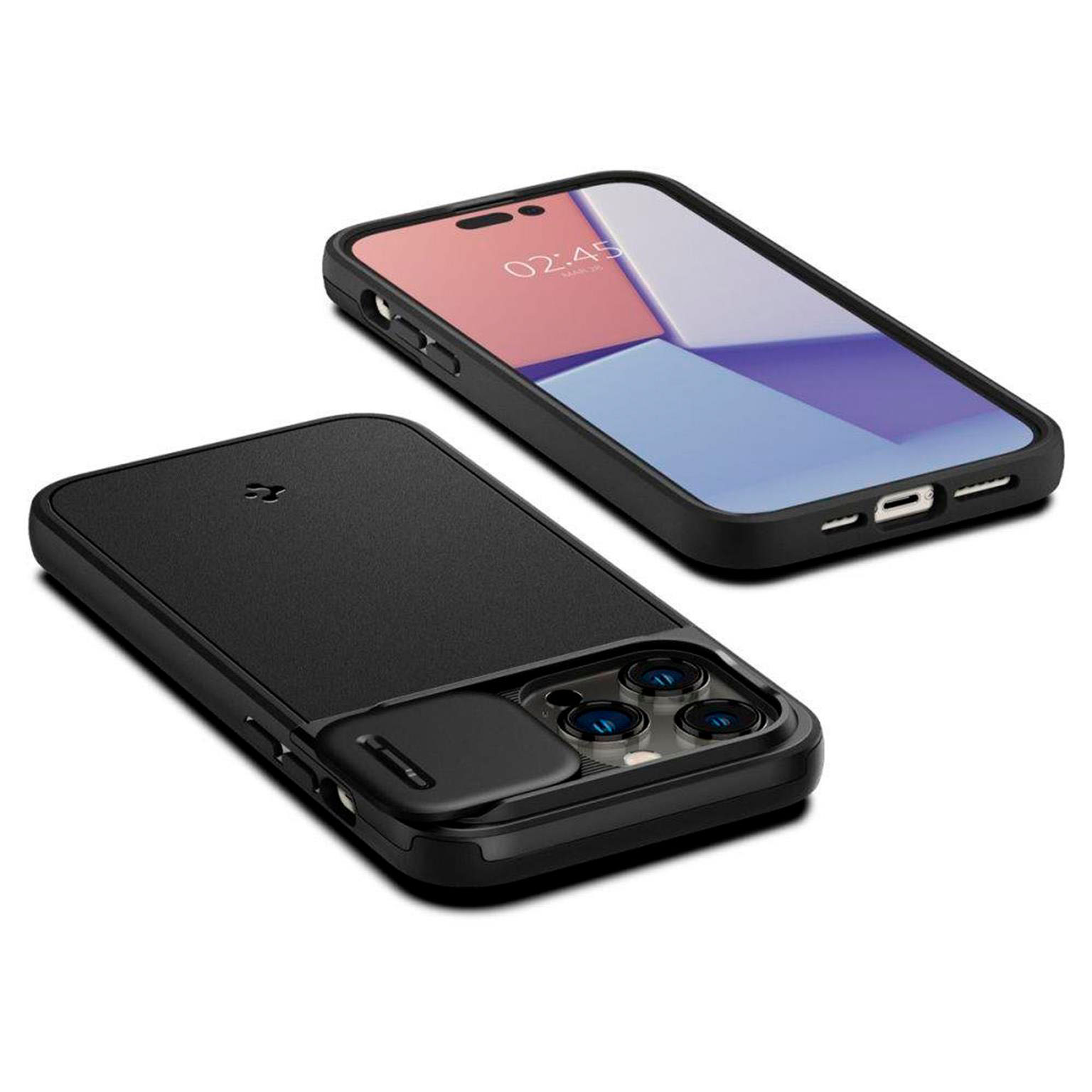 Spigen Optik Armor (MagFit) für iPhone 14 Pro Max – mit Schiebeplatte für die Kamerainsel – Weiteres Produktbild 4