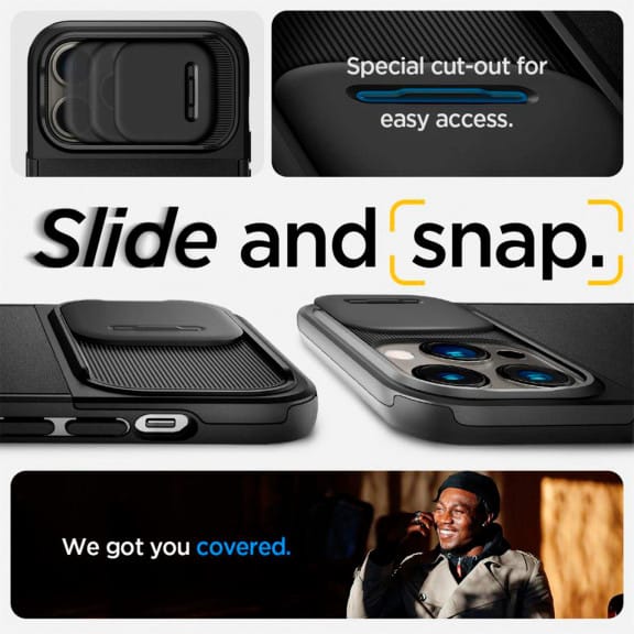 Spigen Optik Armor (MagFit) für iPhone 14 Pro Max – mit Schiebeplatte für die Kamerainsel – Weiteres Produktbild 9 Spigen Optik Armor (MagFit) für iPhone 14 Pro Max – mit Schiebeplatte für die Kamerainsel – Weiteres Produktbild 9