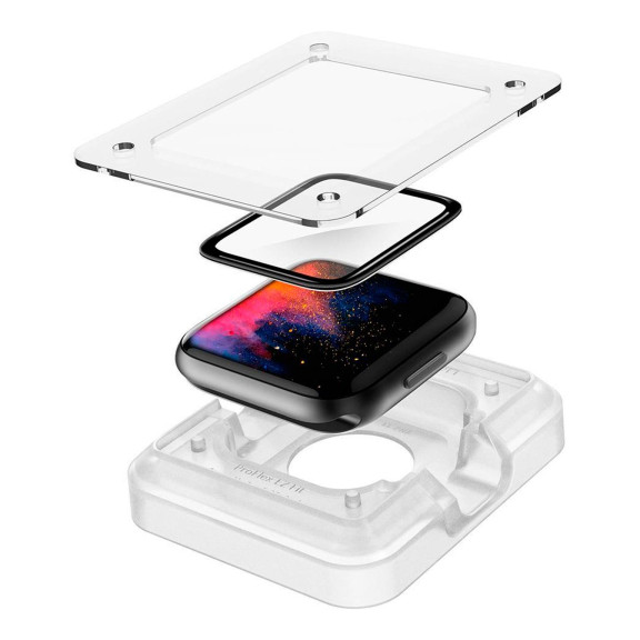 Pro Flex EZ FIT – Displayschutz für Apple Watch 4/5/6/SE (44mm) – Kratzfester und stoßfester Displayschutz – Weiteres Produktbild 3 Pro Flex EZ FIT – Displayschutz für Apple Watch 4/5/6/SE (44mm) – Kratzfester und stoßfester Displayschutz – Weiteres Produktbild 3