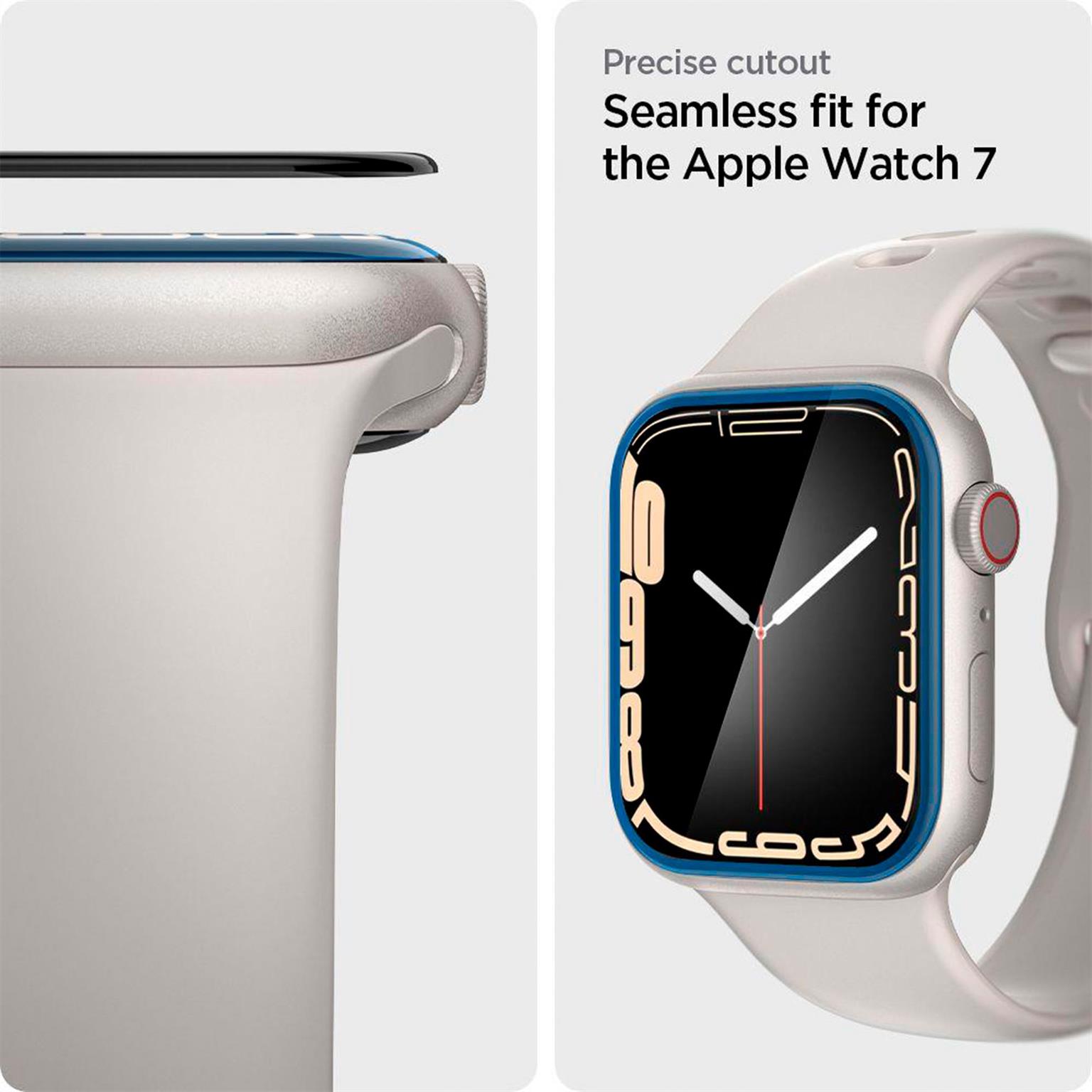 Pro Flex EZ FIT – Displayschutz für Apple Watch 7/8 (45mm) – Kratzfester und stoßfester Displayschutz – Weiteres Produktbild 7