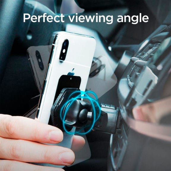 Spigen QS24 KFZ-Halterung CD-Schlitz – Einfache Installation, Magnetische Autohalterung – Weiteres Produktbild 4 Spigen QS24 KFZ-Halterung CD-Schlitz – Einfache Installation, Magnetische Autohalterung – Weiteres Produktbild 4