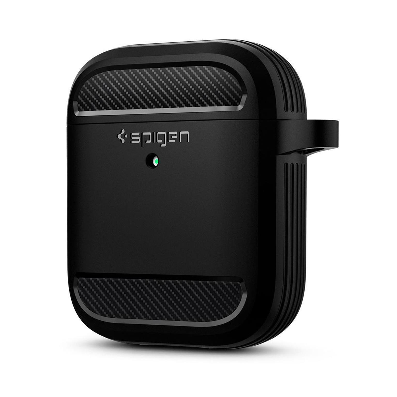 Spigen Rugged Armor Case für AirPods (1. und 2. Generation) – Schutzhülle für Wireless Kopfhörercase – Weiteres Produktbild 3 Spigen Rugged Armor Case für AirPods (1. und 2. Generation) – Schutzhülle für Wireless Kopfhörercase – Weiteres Produktbild 3