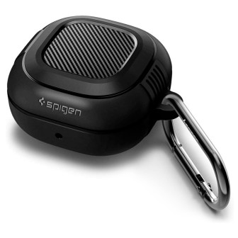 Spigen Rugged Armor Case für Samsung Galaxy Buds (2 Pro, 2, Live und Pro) – Schutzhülle für Wireless Kopfhörercase – Mattschwarz