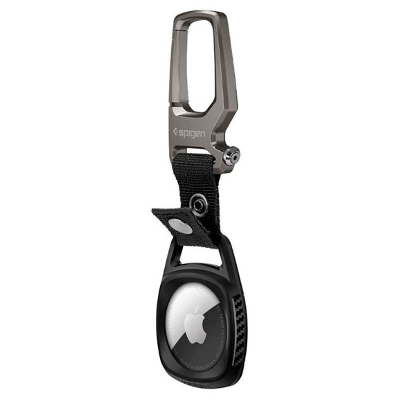Spigen Rugged Armor AirTag Hülle – AirTag Case, AirTag Anhänger, AirTag Halter, Karabinerhaken, stoßfest – Weiteres Produktbild 7