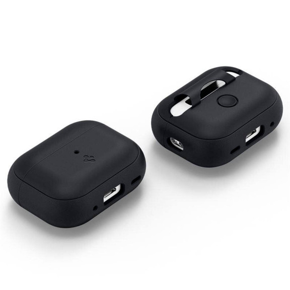 Spigen Silicone Fit Case + Strap für AirPods Pro (1 / 2) – Silikonhülle für Kopfhörercase – Weiteres Produktbild 8