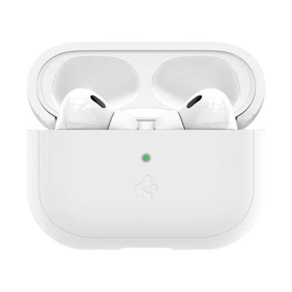 Spigen Silicone Fit Case + Strap für AirPods Pro (1 / 2) – Silikonhülle für Kopfhörercase – Weiteres Produktbild 4