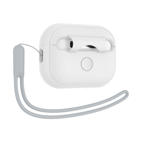 Spigen Silicone Fit Case + Strap für AirPods Pro (1 / 2) – Silikonhülle für Kopfhörercase – Weiteres Produktbild 6