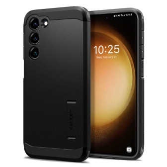 Spigen Spigen Tough Armor Case für Samsung Galaxy S23 – Schutz mit militärischem Fallteststandard – Schwarz