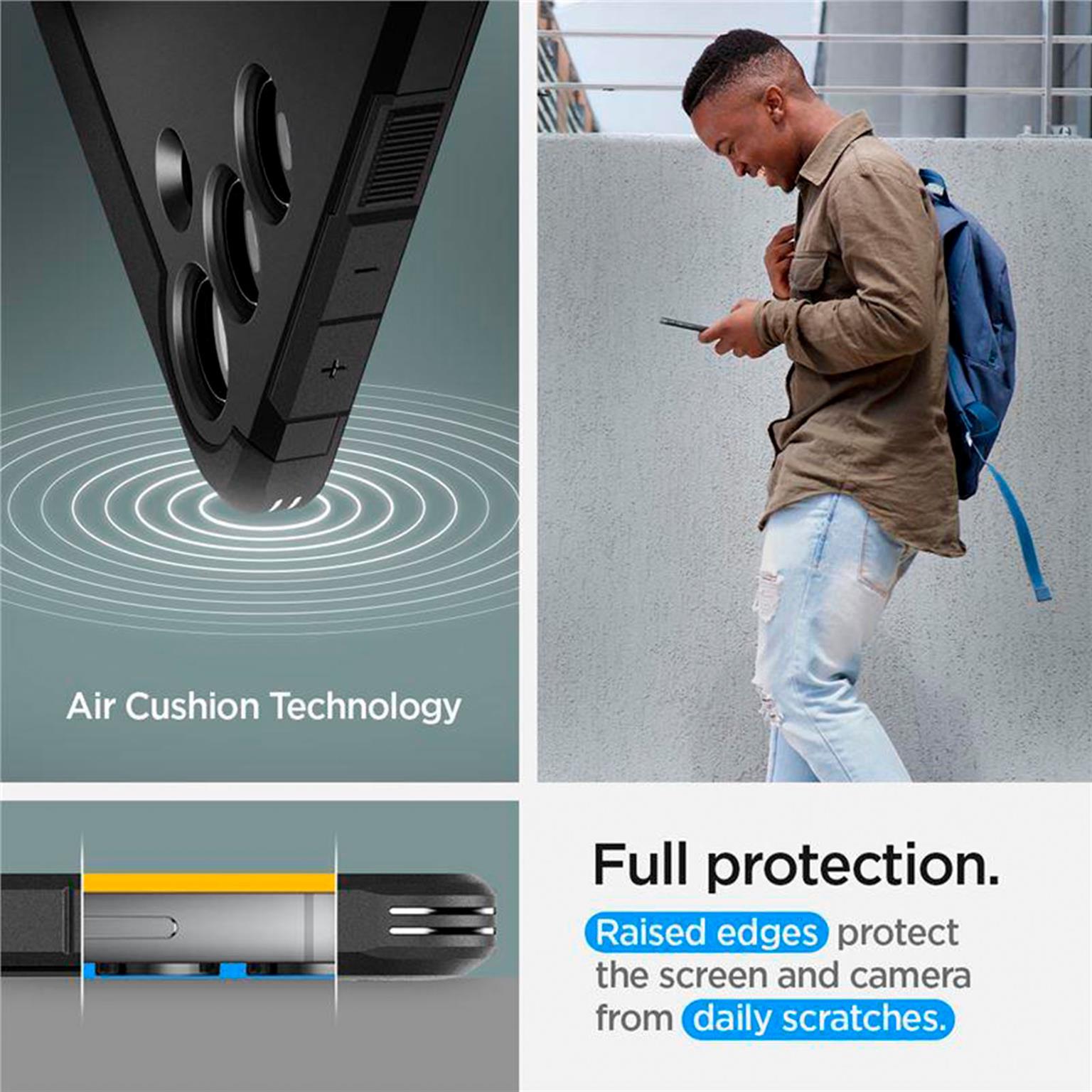 Spigen Tough Armor Case für Samsung Galaxy S24 – Schutz mit militärischem Fallteststandard – Weiteres Produktbild 7