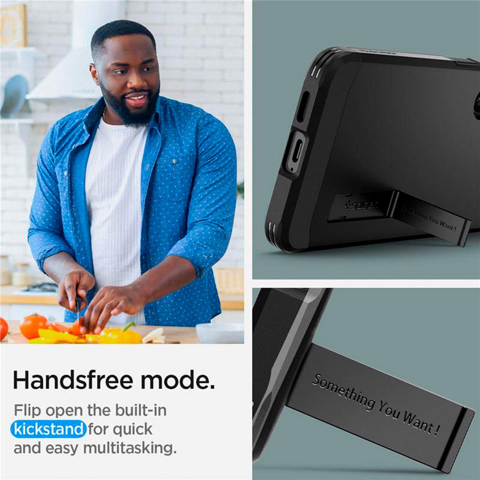 Spigen Tough Armor Case für Samsung Galaxy S24 – Schutz mit militärischem Fallteststandard – Weiteres Produktbild 8