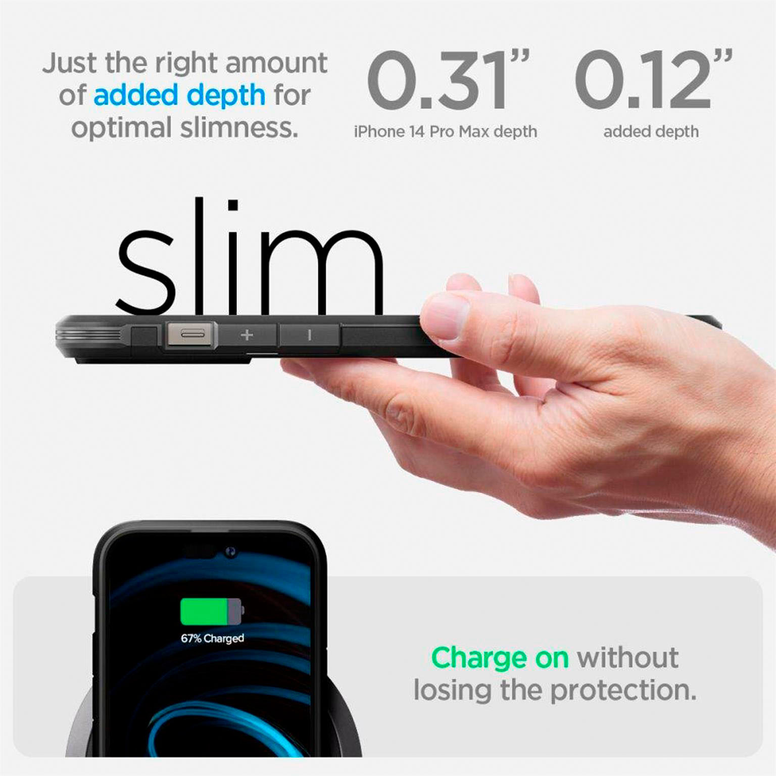 Spigen Tough Armor Case (MagFit) für iPhone 14 Pro Max – extremer Schutz mit MagSafe – Weiteres Produktbild 8 Spigen Tough Armor Case (MagFit) für iPhone 14 Pro Max – extremer Schutz mit MagSafe – Weiteres Produktbild 8