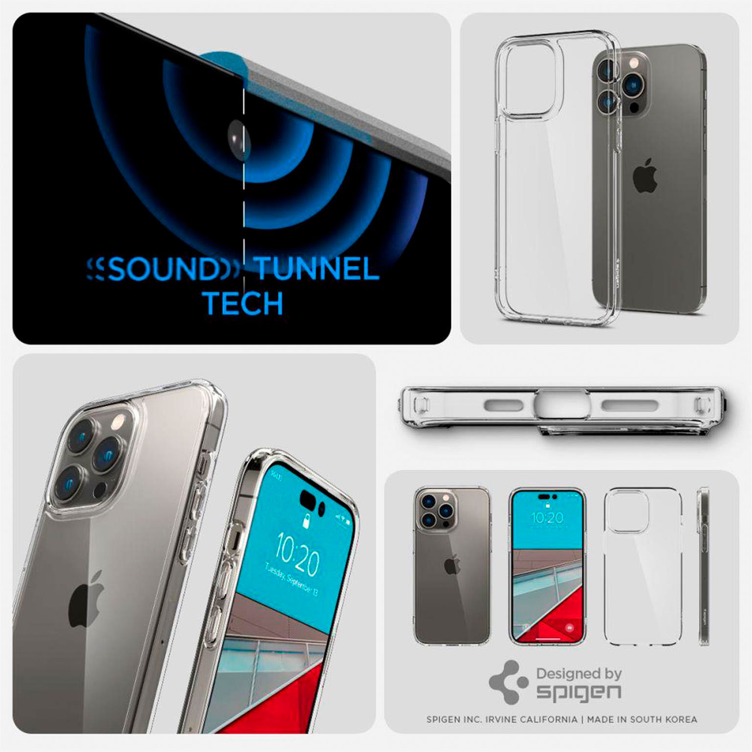 Spigen Ultra Hybrid Case für iPhone 14 Pro Max – schlankes Design mit transparenter Rückseite – Weiteres Produktbild 9 Spigen Ultra Hybrid Case für iPhone 14 Pro Max – schlankes Design mit transparenter Rückseite – Weiteres Produktbild 9