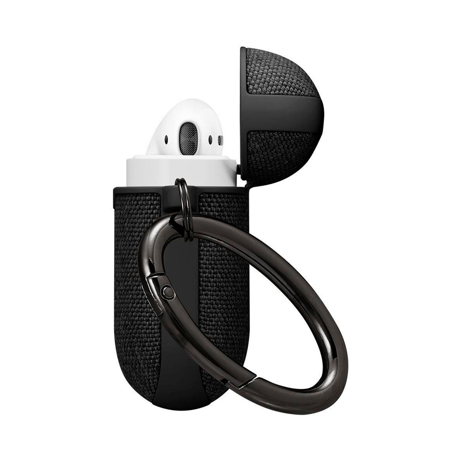 Spigen Urban Fit Case – Polycarbonathülle True-Wireless Kopfhörer, kabelloses Laden, Schlüsselanhänger – Weiteres Produktbild 2