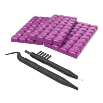 Stikki Reinigungsknete-Set – Reinigungsknete-Set für elektronische Geräte, Staubentfernung für Geräte – Lila Stikki Reinigungsknete-Set – Reinigungsknete-Set für elektronische Geräte, Staubentfernung für Geräte – Lila