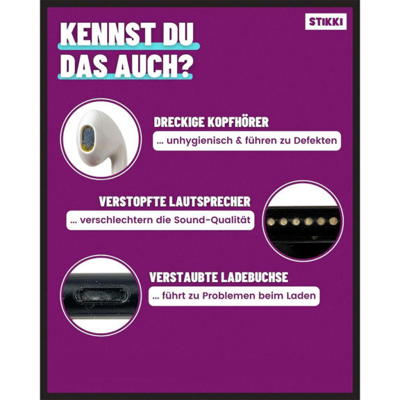 Stikki Reinigungsknete-Set – Reinigungsknete-Set für elektronische Geräte, Staubentfernung für Geräte – Weiteres Produktbild 6