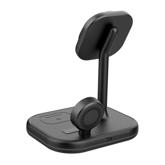 Tech-Protect 3in1 induktives Ladegerät mit Ständer – MagSafe Ladestation Wireless Charger für mehrere Geräte – Weiteres Produktbild 2
