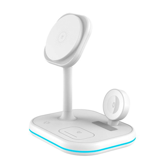 Tech-Protect 3in1 induktives Ladegerät mit Ständer – MagSafe Ladestation Wireless Charger für mehrere Geräte – Weiteres Produktbild 1 Tech-Protect 3in1 induktives Ladegerät mit Ständer – MagSafe Ladestation Wireless Charger für mehrere Geräte – Weiteres Produktbild 1