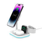 Tech-Protect 3in1 induktives Ladegerät mit Ständer – MagSafe Ladestation Wireless Charger für mehrere Geräte – Produktbild 4