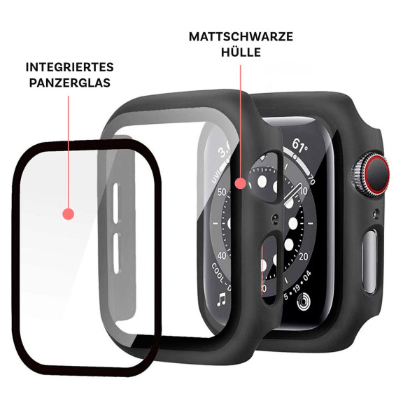 Tech-Protect Defense360 Hülle – Smartwatch-Hülle mit Schutzglas, PC Case, Vollschutz, 360°-Schutz – Weiteres Produktbild 2 Tech-Protect Defense360 Hülle – Smartwatch-Hülle mit Schutzglas, PC Case, Vollschutz, 360°-Schutz – Weiteres Produktbild 2