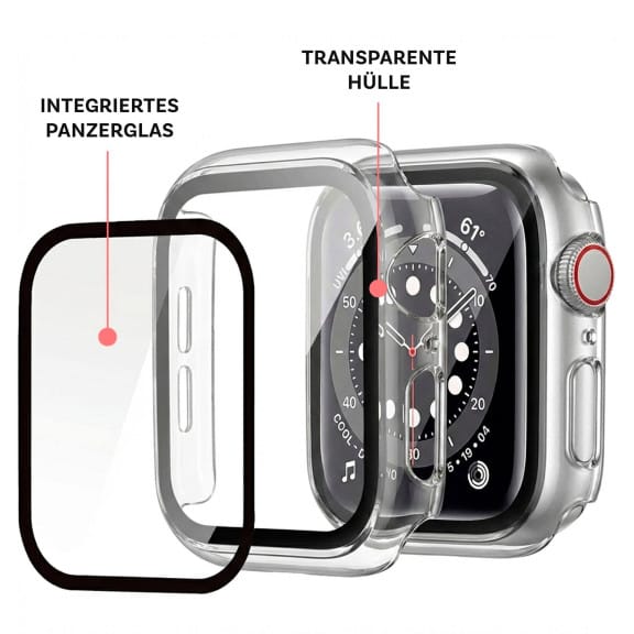 Tech-Protect Defense360 Hülle – Smartwatch-Hülle mit Schutzglas, PC Case, Vollschutz, 360°-Schutz – Weiteres Produktbild 2 Tech-Protect Defense360 Hülle – Smartwatch-Hülle mit Schutzglas, PC Case, Vollschutz, 360°-Schutz – Weiteres Produktbild 2