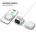 Tech-Protect 3in1 Wireless Charger faltbar – induktives MagSafe Ladegerät für Smartphone und Zubehör – Produktbild 2