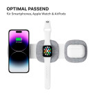 Tech-Protect 3in1 Wireless Charger faltbar – induktives MagSafe Ladegerät für Smartphone und Zubehör – Produktbild 4